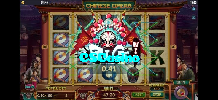 available types of CSCasino bet including pre-match live express and system bets